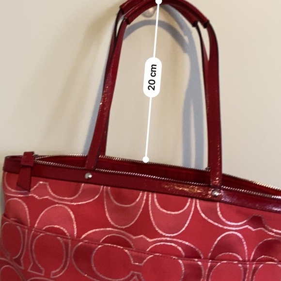 Coach Coated Canvas Tote - Picture 10 of 11